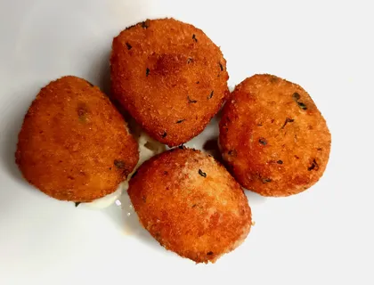 Mozzarelline ciliegine impanate e fritte